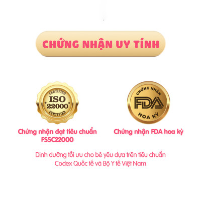 Combo 2 lon và 1 Hộp sữa Morinaga số 1 (Hagukumi) cho trẻ từ 0 - 6 tháng