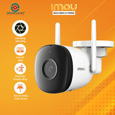 Camera ngoài trời IMOU F22P, F22FP chống nước, phát hiện chuyển động - Hàng chính hãng