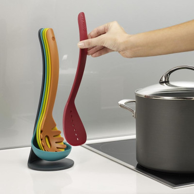 Bộ dụng cụ nấu ăn 5 món xếp lồng cao cấp Joseph Joseph Nest Plus (thiết kế độc quyền)