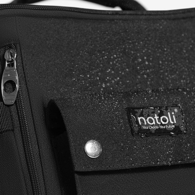 Balo sinh viên unisex CORE BACKPACK chính hãng NATOLI chất vải canvas kháng nước chống sốc nhiều ngăn thời trang cao cấp