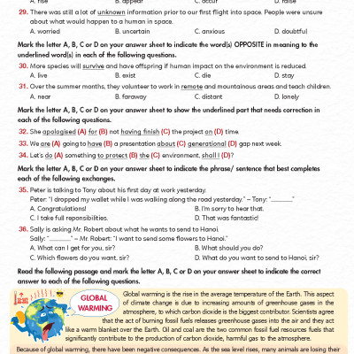 Bồi Dưỡng Tiếng Anh Lớp 11