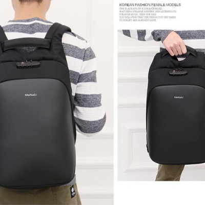 Ba lô nam thời trang đa năng tích hợp chế độ chống trộm cao cấp + sạc USB tiện dụng và siêu chống thấm nước(15,6")