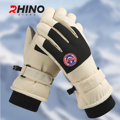 Găng tay chống gió lạnh Rhino G905 lót lông cừu nam nữ cảm ứng điện thoại