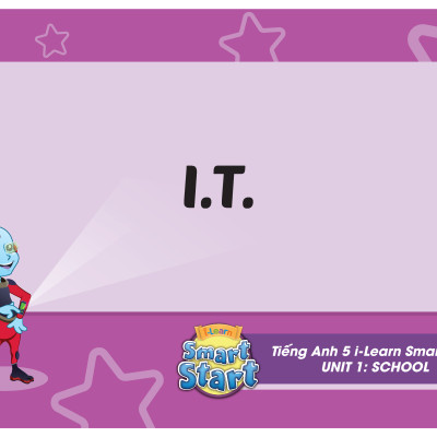 Tiếng Anh 5 i-Learn Smart Start - Flashcards
