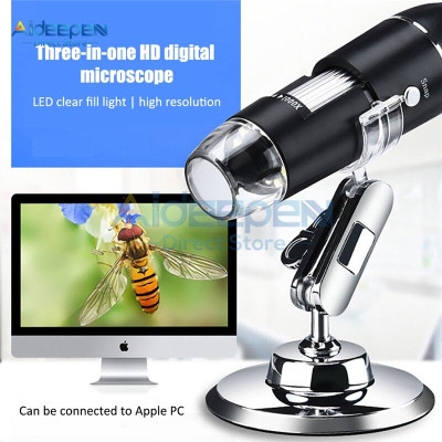 ROGTZ - Kính Hiển Vi Điện Tử Cầm Tay Zoom 1000x 8 Đèn LED - 3 Trong 1 USB/Typec/Micro Cảm Biến CMOS HD 0.3M Phân Giải Cao Lấy Nét Linh Hoạt USB Camera Nội Soi HD Kết Nối Nhiều HĐH Macos/Android/Windows - Hàng Chính Hãng