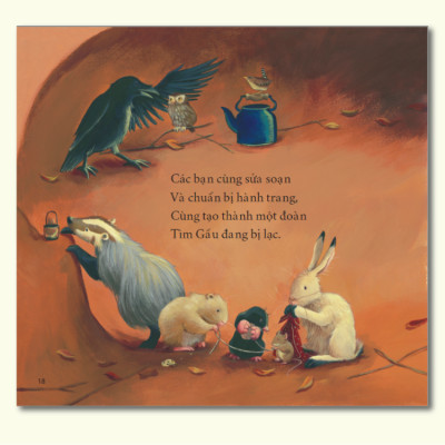 Sách Tranh Song Ngữ Gấu Sợ Hãi