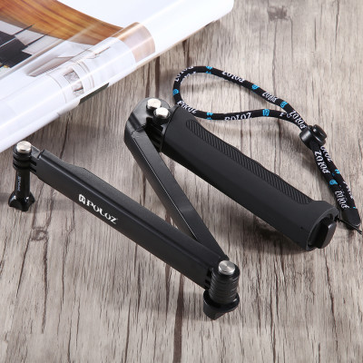 Chân đế Selfie/Stick Monopod cao cấp gấp gọn dành cho máy ảnh thể thao, camera hành trình Puluz PU202, hàng chính hãng