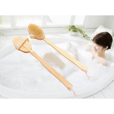 Bàn Chải Chà Lưng Đa Năng Tháo Ráp Có Tay Cầm, Cây Chà Lưng Tắm Tạo Bọt Cực Sạch Loại Bỏ Bụi Bẩn B122