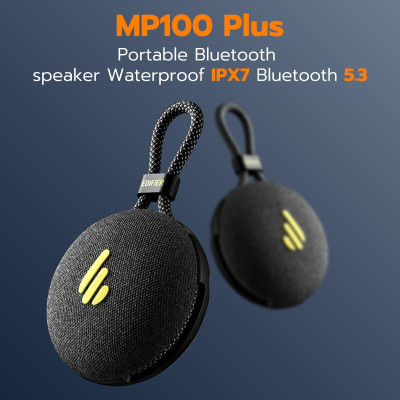 Loa Không dây Bluetooth 5.3 EDIFIER MP100 Plus | Công suất 5W | Chống nước IPX7 | Bảo hành 12 tháng - Hàng Chính Hãng