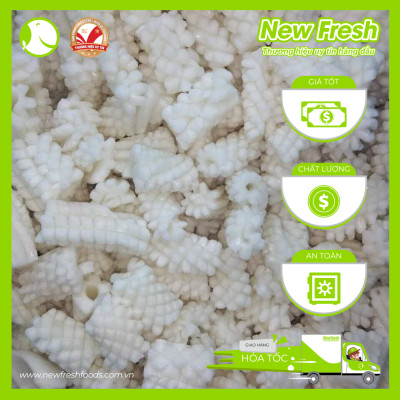 [GIAO NHANH HCM] Mực Ống Cắt Hoa - Túi 500Gr