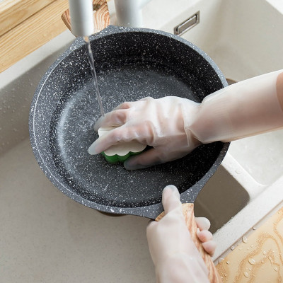 Găng Tay Cao Su Tự Nhiên Chống Đâm Thủng và Xé Rách  Dùng Rửa Chén, Giặt Đồ, Vệ Sinh Nhà Cửa