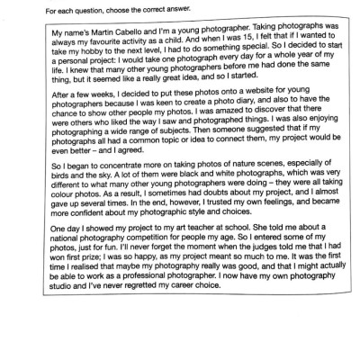 B1 Preliminary For Schools 1 For The Revised 2020 Exam Student