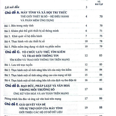 Bài Tập Tin Học 11 - Tin Học Ứng Dụng (Cánh Diều) (2023)