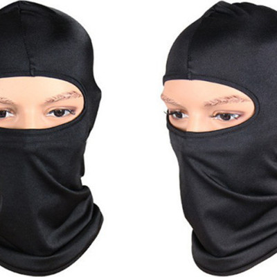 Khăn Ninja Trùm Đầu - Màu Đen đi phượt du lịch dã ngoại