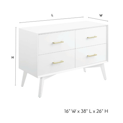 Tủ trang trí phòng khách 4 ngăn kéo SM13CT KT 97 x 40 x 66 cm