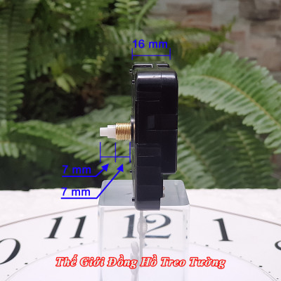 Máy Đồng Hồ KIM TRÔI EASTAR Độ Chính Xác Cao – Bộ Kim Đao Thân Kim màu VÀNG ĐỒNG có DẠ QUANG màu HỒNG – Kèm theo Pin Maxell.