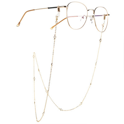 Dây đeo mắt kính thời trang mix hạt đá phong cách Hàn Quốc idol