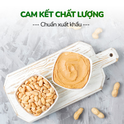 Bơ đậu phộng Creamy 400gr DAN D PAK 100% thành phần tự nhiên, không chất bảo quản, thơm ngon, phù hợp với người ăn kiêng, tiểu đường, tập thể dục thể thao