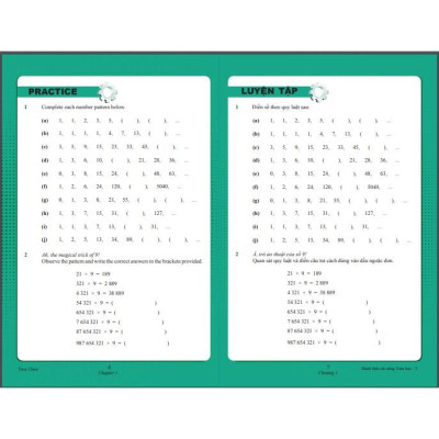 Sách Đánh Thức Tài Năng Toán Học 3 Và 4,  ( Bộ 2 cuốn, 9 - 12 tuổi )