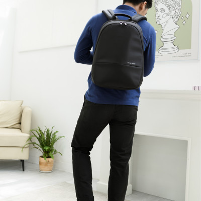 Balo laptop 14” KINGBAG ERIC mỏng nhẹ, phong cách mới, trượt nước, có ngăn máy tính bảng, đai vali tiện dụng - Hàng chính hãng