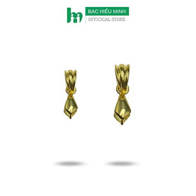 Móc Khóa Bạc Ta Mạ Vàng 10k Bạc Hiểu Minh MK001