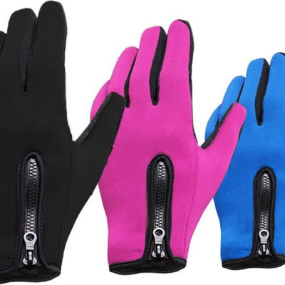 Gang Tay Lót Nỉ Cảm Ứng Chống Nước Mùa Đông