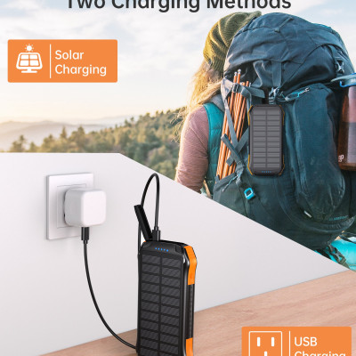 Sạc Dự Phòng Choetech B659 Năng Lượng Mặt Trời Tích Hợp Sạc không Dây 10.000mAh (HÀNG CHÍNH HÃNG)