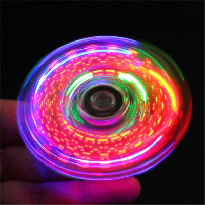 Con Quay Spinner Màu Hand Fidget 3 Cánh Nhựa  Kỳ Diệu Bộ Đồ Chơi Đèn Led Phát Sáng Xả Stress Bằng Nhựa ABS Cho Mọi Lứa Tuổi BAFABY Đa Màu