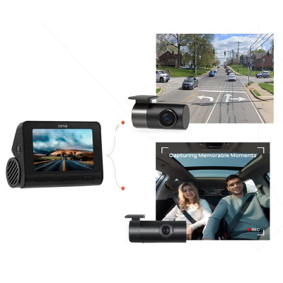 Camera hành trình 70mai Dash Cam A810 chất lượng 4K HDR, có 4G, GPS, an toàn ADAS, Ghi Hình Đêm Vượt Trội - Hàng chính hãng