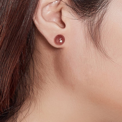 Bộ Bông Tai Và Mặt Dây Chuyền Thạch Anh Ưu Linh Ngọc Quý Gemstones BT2