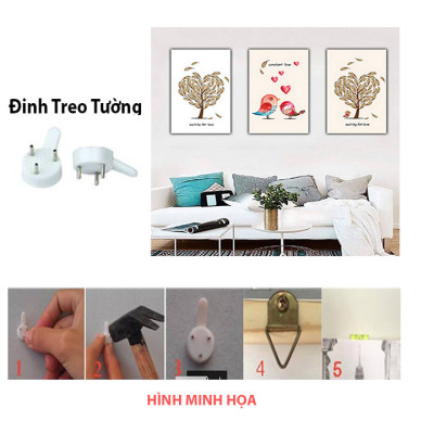 Tranh chữ Cha thư pháp khung Thế Giới Tranh Đẹp  TPT-30x60-1