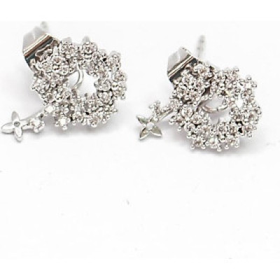 Hoa Tai Bạc 925 Hàn Quốc 121E-S