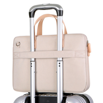 Túi chống sốc cặp xách chống sốc cho máy tính, laptop, surface, cặp công sở nam nữ có dây đeo vai - Hàng chính hãng