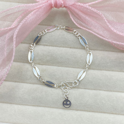 Lắc Tay Lắc Chân Cho Bé Mix Charm Bạc Ta Bạc Hiểu Minh LTE578