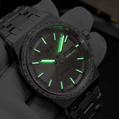 Đồng Hồ Nam I&W Carnival 779G2 Chính Hãng Full Box Chống Nước Kính Chống Xước Dây Thép Cao Cấp BH24T (Máy Cơ Tự Động)