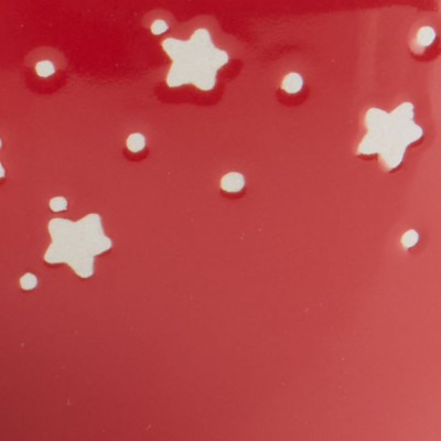 Tô | JYSK Gulltop | gốm | đỏ/xanh lá | DK14xC7cm