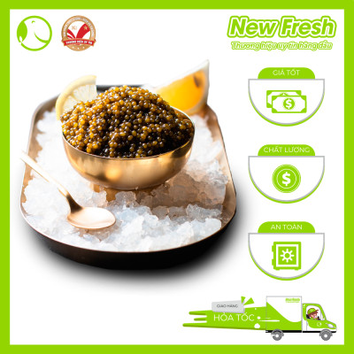 [GIAO NHANH HCM] Trứng Cá Tầm Caviar de Đuc Nga Cao Cấp - Hộp 10Gr