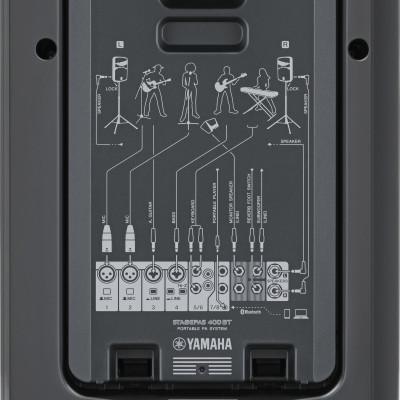 Bộ loa Yamaha STAGEPAS 600BT - Hàng Chính Hãng