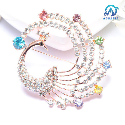 Trâm Cài Áo Nữ Quà Tặng Công Đội Vương Miện Đính Đá Trang Nhã Sang Trọng (Kèm Hộp)