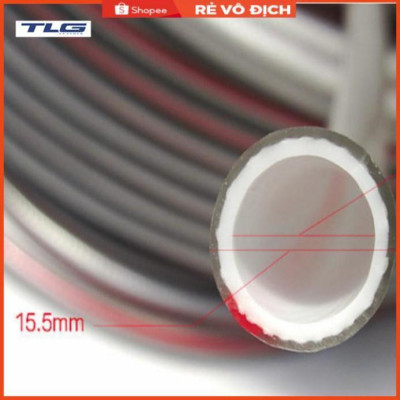 Bộ dây và vòi xịt rửa xe tưới cây tăng áp,vòi xịt rửa,vòi tưới cây 810-2498 (dây xám- cút nối xanh)