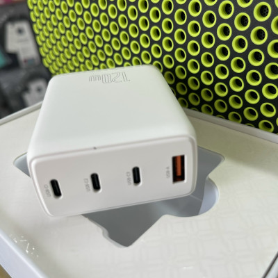 Củ Sạc Mini Gan Quick 120W TR257- A Dành Cho Máy Tính Bảng, Laptop, Điện Thoại, Tai Nghe Tản Nhiệt, Hỗ Trợ Sạc Nhanh - Hàng Chính Hãng