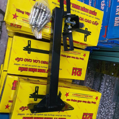 Bộ 2 Giá Treo Loa Móc Cao Cấp Xoay 360 độ, chịu trọng lượng loa 45kg bền đẹp - Hàng chính hãng