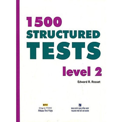 Sách - 1500 Structured Tests Level 2 (Không CD) - Nhân Trí Việt