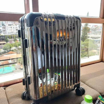 [XẢ KHO LỖI NHẸ – GIẢM 50%] Vali kéo du lịch cao cấp chất liệu hợp kim nhôm nguyên khối MS1305 Macsim cao cấp màu đen cỡ 20inches