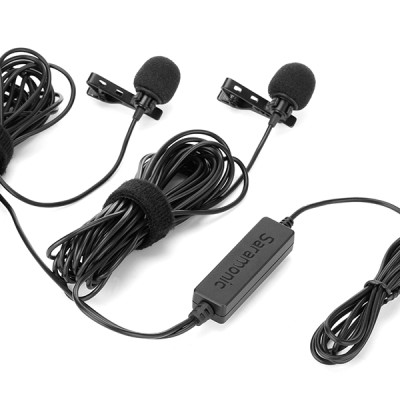 Micro Thu Âm Cài Áo Saramonic Lavalier 2M - Để Phỏng Vấn/ Livestream/ Podcast Jack Cắm 3,5mm Cho Điện Thoại/ Máy Quay - Hàng chính hãng