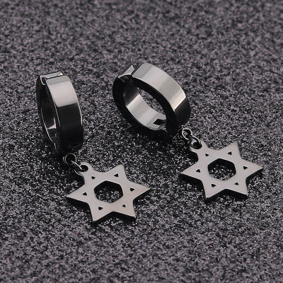 Bông tai kẹp vành ngôi sao phong cách Hàn QUỐC