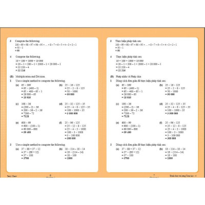 Sách Đánh Thức Tài Năng Toán Học 3 Và 4,  ( Bộ 2 cuốn, 9 - 12 tuổi )