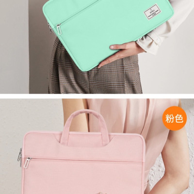Túi Wiwu Vivi Laptop Handbag Dành Cho Laptop, Macbook Làm Bằng Vải Chống Thấm Nước, Có Ngăn Ngoài Để Phụ Kiện - Hàng chính hãng