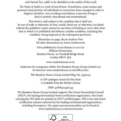 The Power of Habit : Why We Do What We Do and How to Change