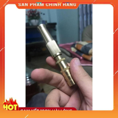Đầu vòi xịt nước tăng áp đa năng Vòi phun tăng áp bằng đồng tưới cây - rửa xe cực mạnh - 3 chế độ 206587